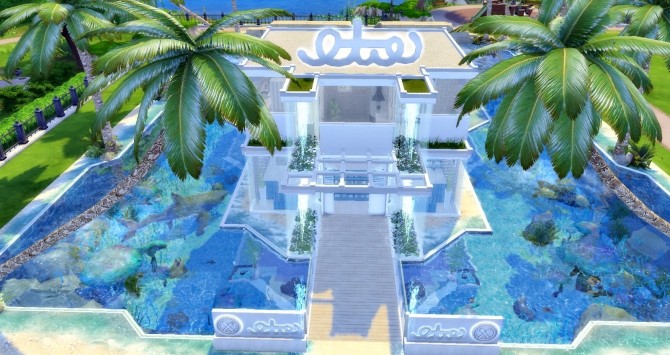 Sims 4 Aquarius Restaurant at Lily Sims