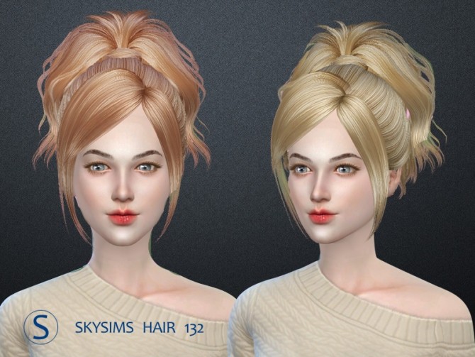 Sims 4 Skysims hair 132 (Pay) at Butterfly Sims