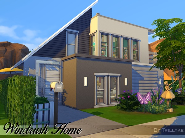 Sims 4 Windrush Home by Trillyke at TSR