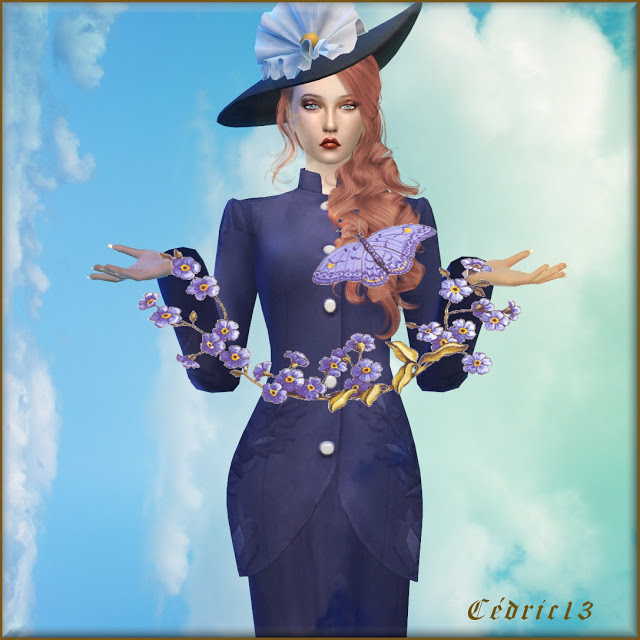 Sims 4 Léopoldine by Cedric13 at L’univers de Nicole