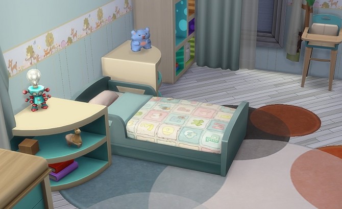 Sims 4 Toddlers Bed at OleSims