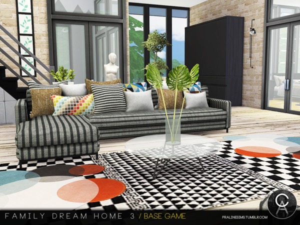 Sims 4 Family Dream Home 3 by Pralinesims at TSR
