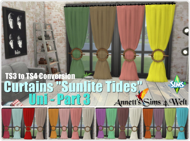 Sims 4 Sunlite Tides Curtains Conversion at Annett’s Sims 4 Welt