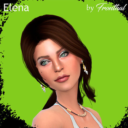 Elena at Fronthal Sims 4