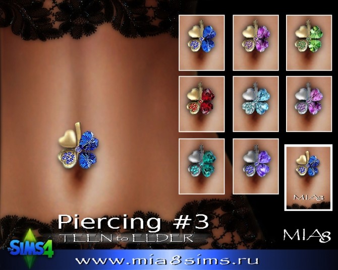 Sims 4 Piercing F03 at Mia8Sims