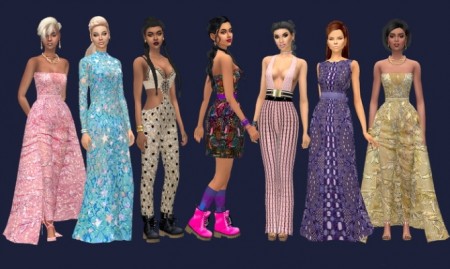 Gowns and more at Dreaming 4 Sims