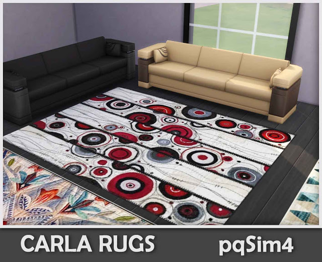Sims 4 Carla Rugs at pqSims4