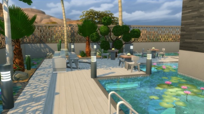 Sims 4 Spa Treatment Land by SundaySims at Sims Artists