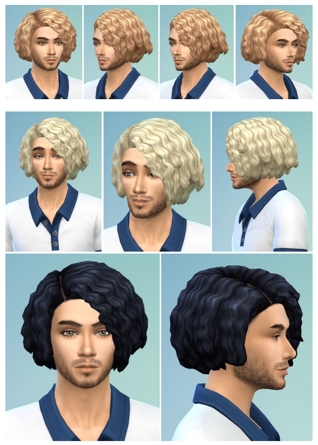 Sims 4 Sheehan Hair at Birksches Sims Blog