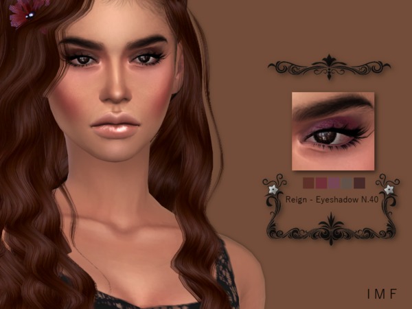 Sims 4 IMF Reign Eyeshadow N.40 by IzzieMcFire at TSR