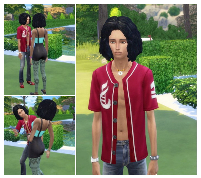 Sims 4 Mega AfroCurls Man at Birksches Sims Blog