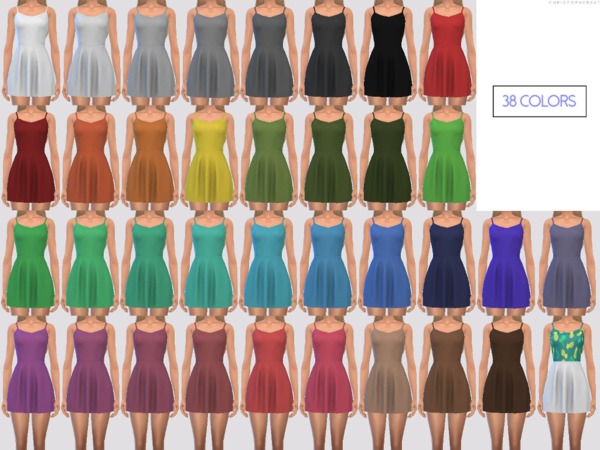Sims 4 Juliet Dress by Christopher067 at TSR