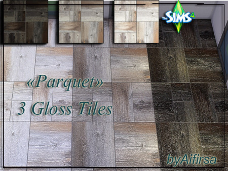 Parquet Tiles by Aifirsa at Lady Venera » Sims 4 Updates