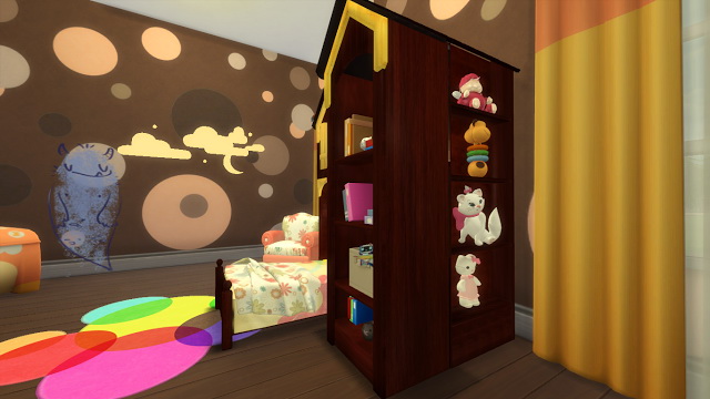 Sims 4 Fairytale Bedroom Set for Toddlers at Sanjana sims