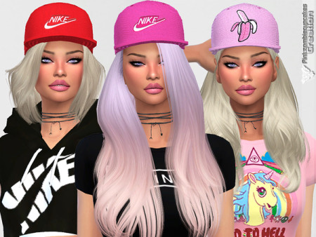 Diamond Urban Cap Collection by Pinkzombiecupcakes at TSR » Sims 4 Updates