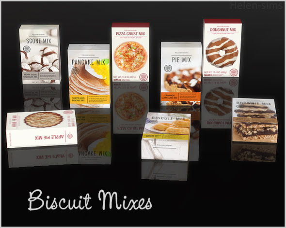 Sims 4 Biscuit Mixes at Helen Sims
