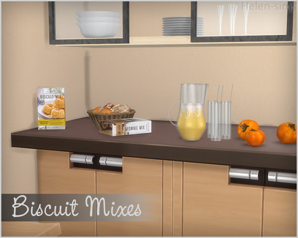 Sims 4 Biscuit Mixes at Helen Sims