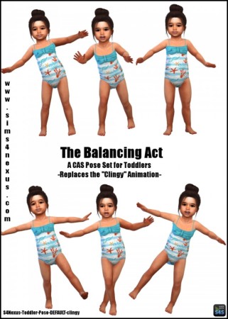 The Balancing Act poses by SamanthaGump at Sims 4 Nexus