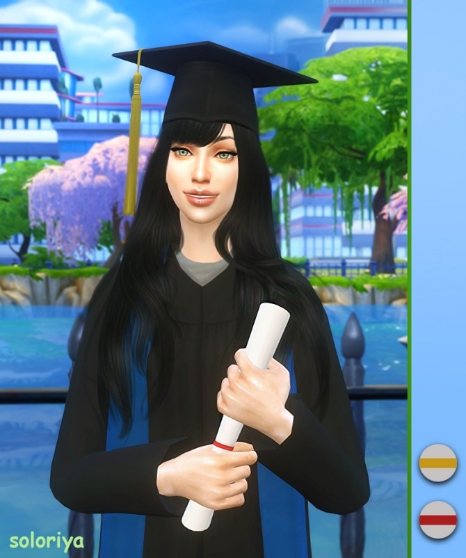 Sims 4 Graduation mini set at Soloriya