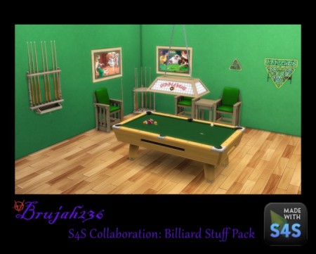 Billiard Stuff Collaboration at Sims 4 Studio