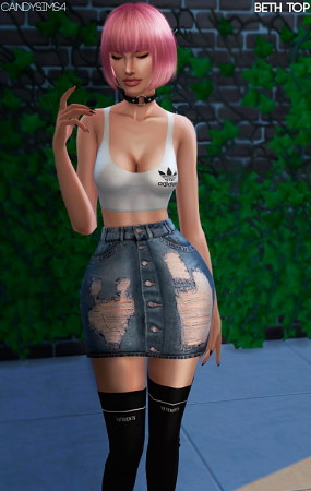 BETH TOP at Candy Sims 4