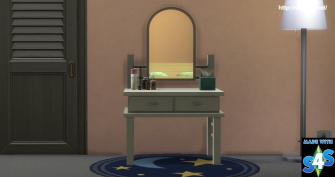 Sims 4 Bedroom Vanity at Simista