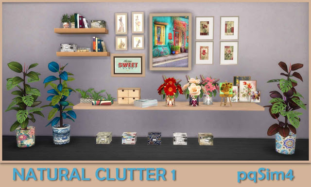 Sims 4 Natural Clutter 1 at pqSims4