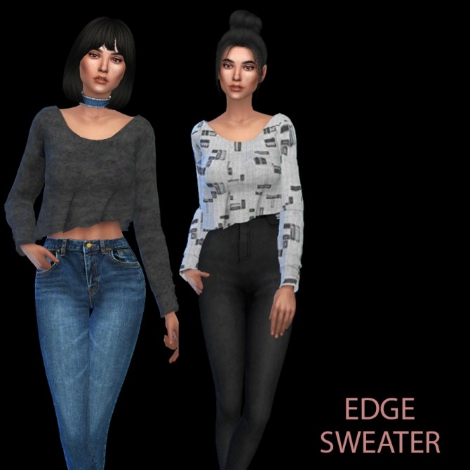 Sims 4 Edge Sweater at Leo Sims