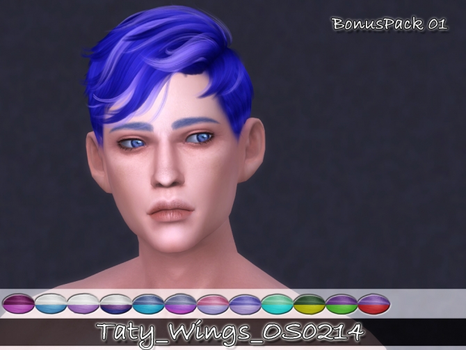 Wings OS0214 hair recolors at Taty Eámanë Palantír » Sims 4 Updates