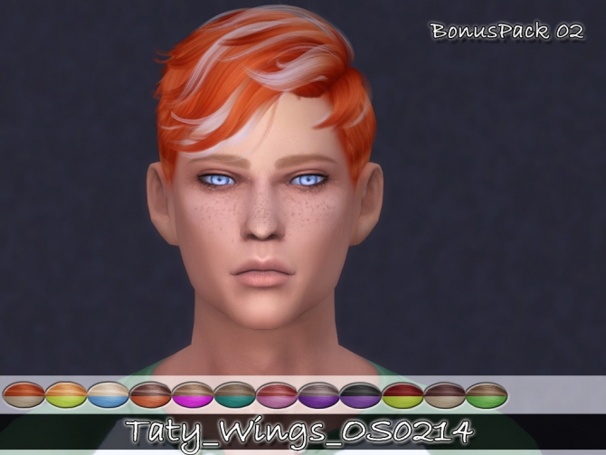 Wings Os0214 Hair Recolors At Taty Eámanë Palantír Sims 4 Updates