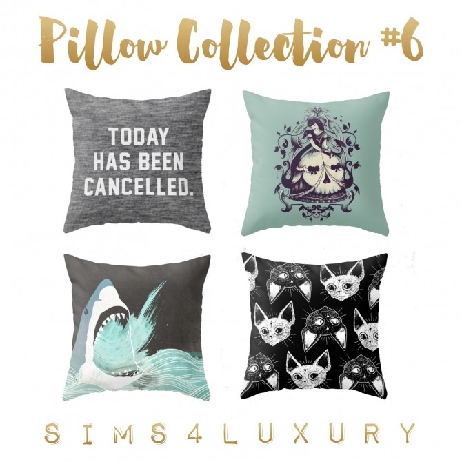 Sims 4 Pillow Collection #6 at Sims4 Luxury
