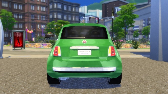 Sims 4 Fiat 500 Lounge 2008 at OceanRAZR