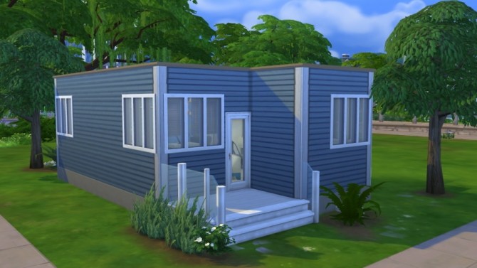 Sims 4 Starter house by SundaySims at Sims Artists