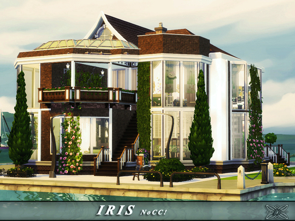 Sims 4 IRIS house by Danuta720 at TSR