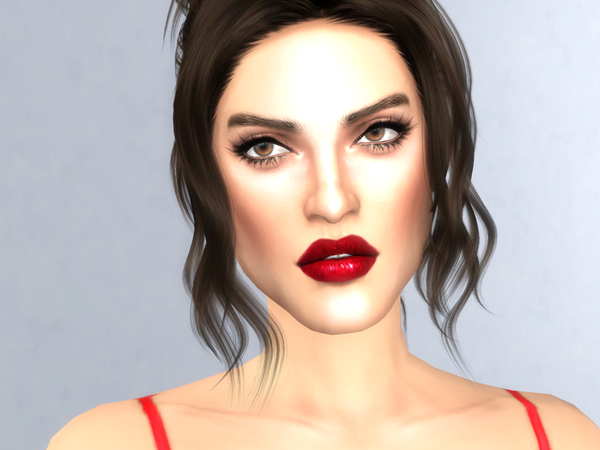 Sims 4 Alessandra Ambrosio by Softspoken at TSR