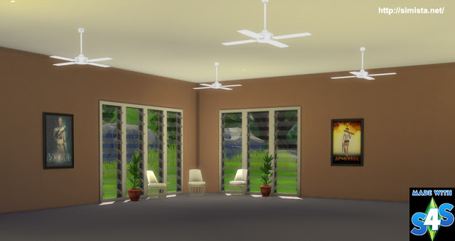 Sims 4 Deco Fan Update at Simista