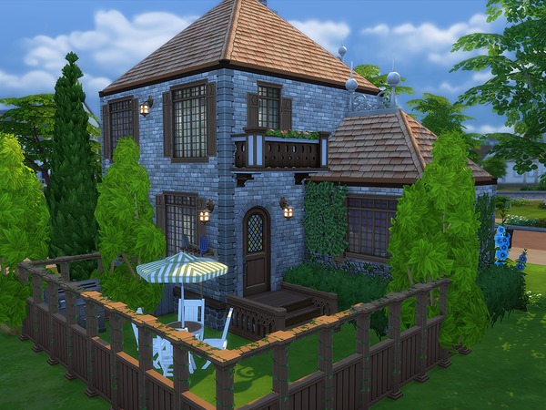 Sims 4 Harvest Hill Cottage by Ineliz at TSR