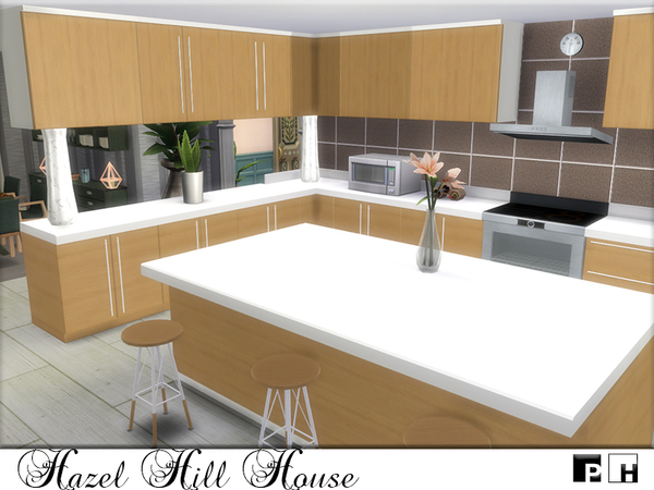 Sims 4 Hazel Hill House by Pinkfizzzzz at TSR