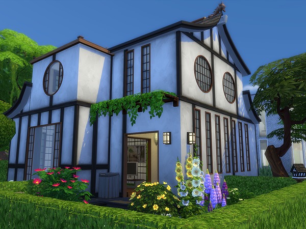 Sims 4 Koi House by Ineliz at TSR