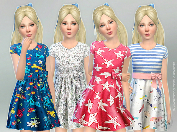 Sims 4 Designer Dresses Collection P79 by lillka at TSR