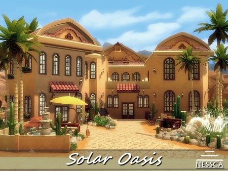Solar Oasis house by Nessca at TSR