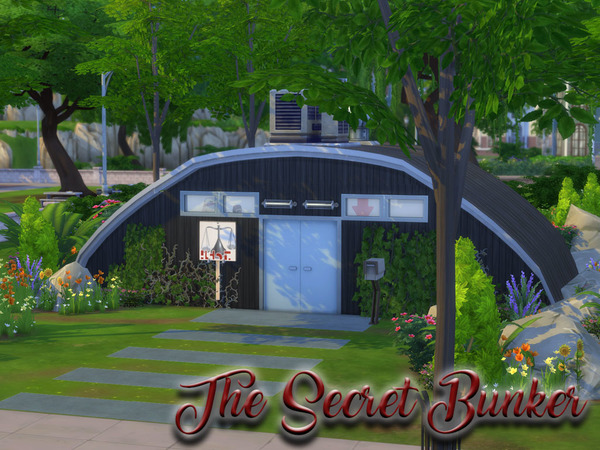 Sims 4 The Secret Bunker by ElaaraWylder at TSR