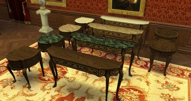 Sims 4 Three End Tables from TS3 by TheJim07 at Mod The Sims