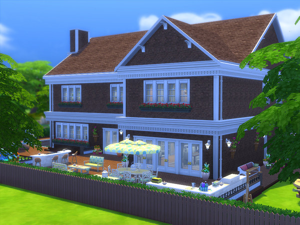 Sims 4 Normande house by sharon337 at TSR