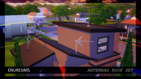 Antennas Roof Set at Enure Sims