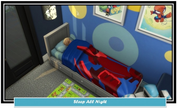 Sims 4 Sleep All Night by LittleMsSam