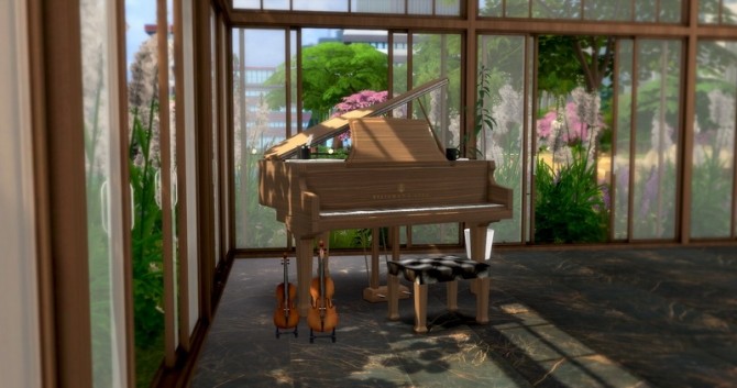 Sims 4 Singer songwriter set at Asteria Sims