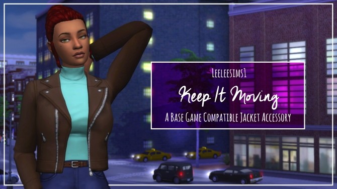 Sims 4 Keep It Moving Jacket Acc by leeleesims1 at SimsWorkshop