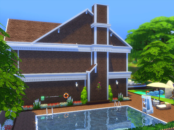 Sims 4 Normande house by sharon337 at TSR