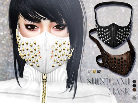 Shinigami Mask by Pralinesims at TSR » Sims 4 Updates